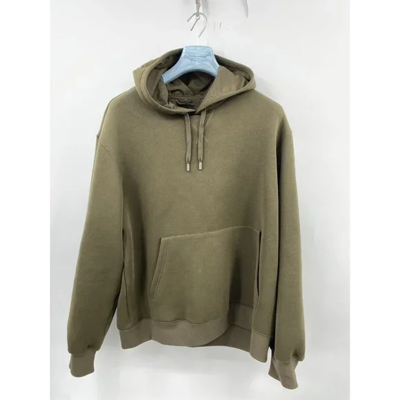 Mackage Olive green hoodie velvet branding size 2XL - Picture 4 of 6